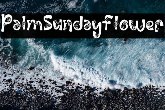 Palm Sunday Flower Example 3