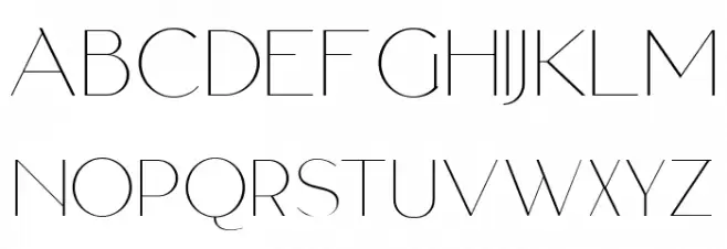 PalmBeachTrialRegular Font UPPERCASE