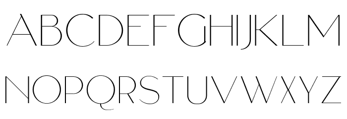 PalmBeachTrialRegular Font LOWERCASE