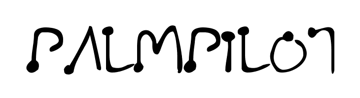 PalmPilot Font