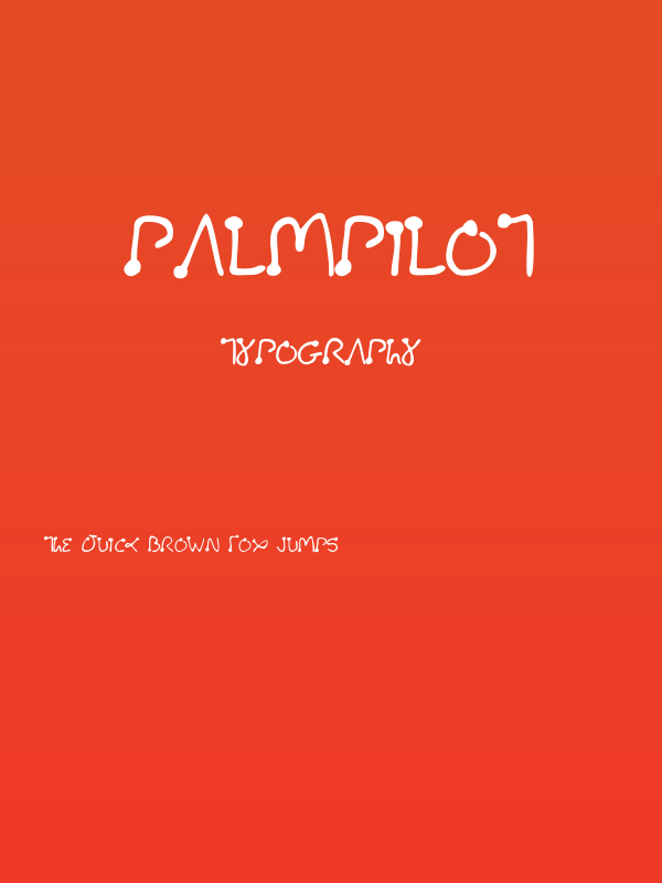 PalmPilot Poster