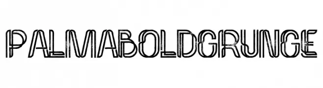 Palma Bold Grunge  Fuentes Gratis Descargar