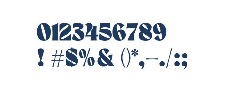 Palmas-Regular Other Characters