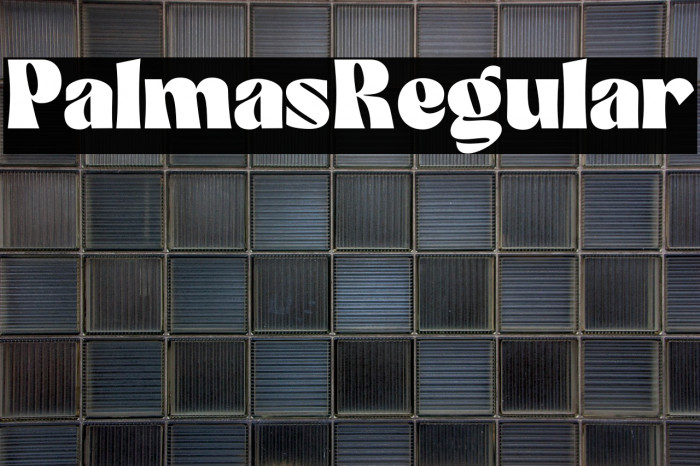 Palmas-Regular Example 1