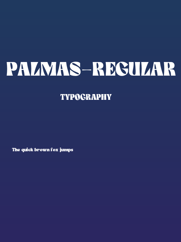 Palmas-Regular Poster