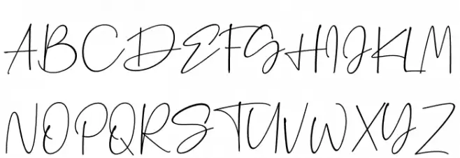 Palmaton 字体 大写
