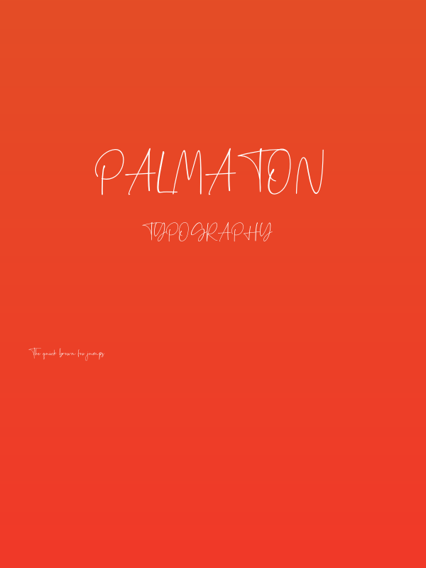 Palmaton Poster