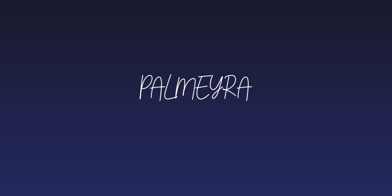 Palmeyra Social Header