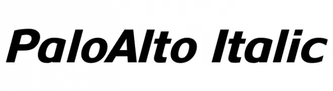 PaloAlto Italic  नि: शुल्क फ़ॉन्ट्स डाउनलोड