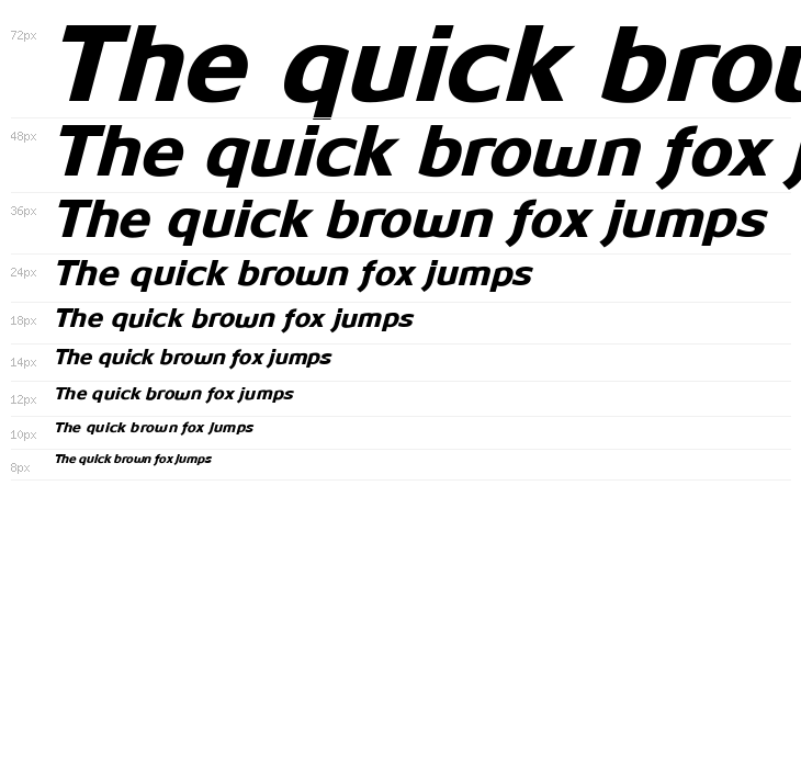 PaloAlto Italic Waterfall