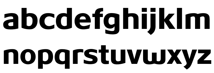 PaloAlto Font LOWERCASE