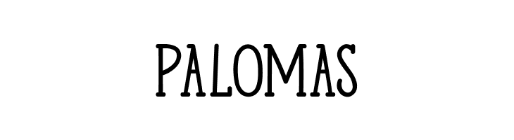 Palomas  Descarca Fonturi Gratis