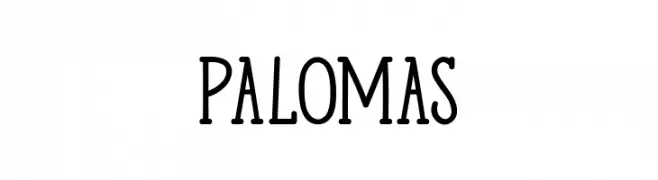 Palomas  تنزيل الخطوط