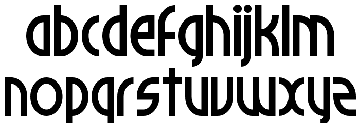 Palomino Schriftart Kleinbuchstaben
