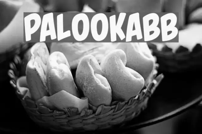 PalookaBB Font examples