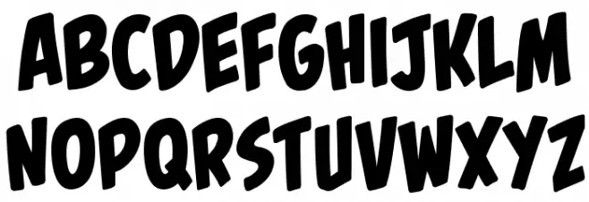 PalookaBB Font LOWERCASE