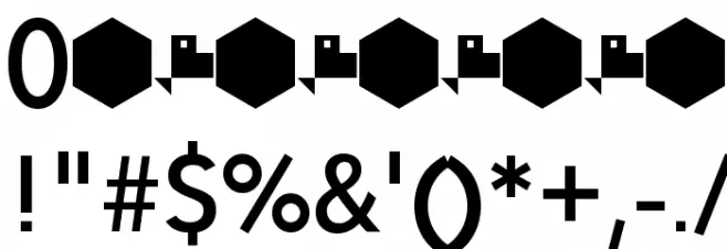 Paloseco Medium Font OTHER CHARS