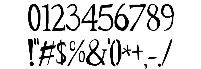 Palovsky Font OTHER CHARS