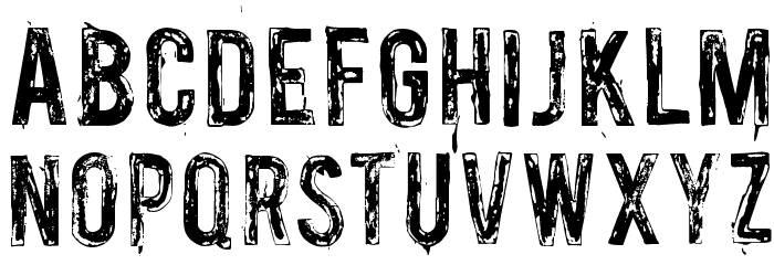 Palsu Font LOWERCASE