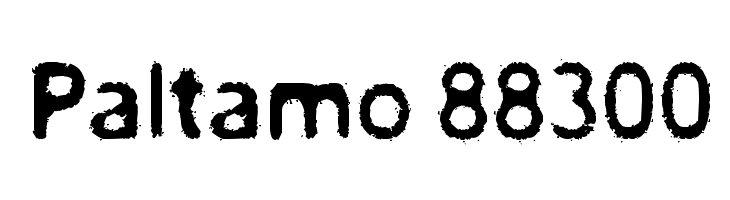 Paltamo 88300  免费字体下载
