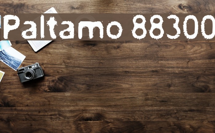 Paltamo 88300 Font examples