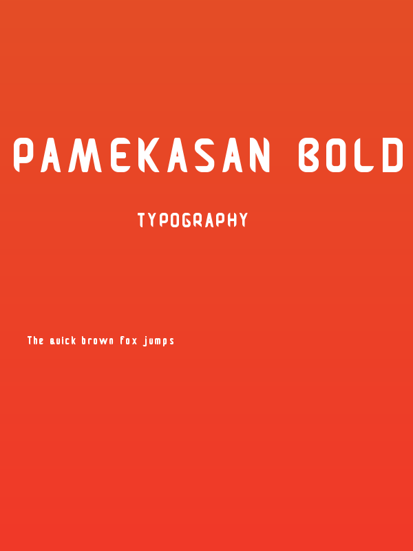 Pamekasan Bold Poster