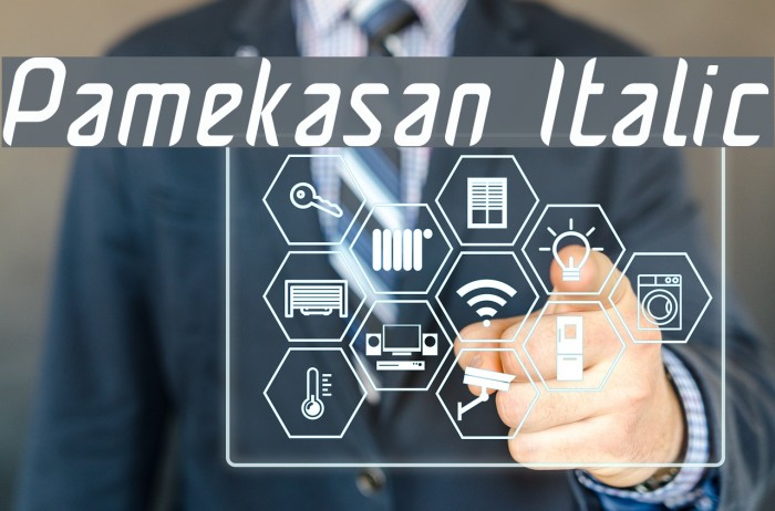 Pamekasan Italic Example 1