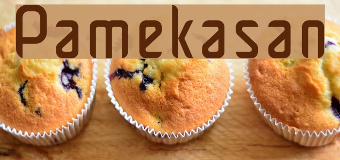 Pamekasan Font examples
