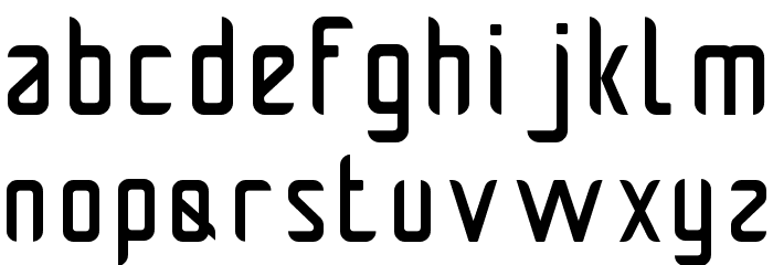 Pamekasan Font LOWERCASE