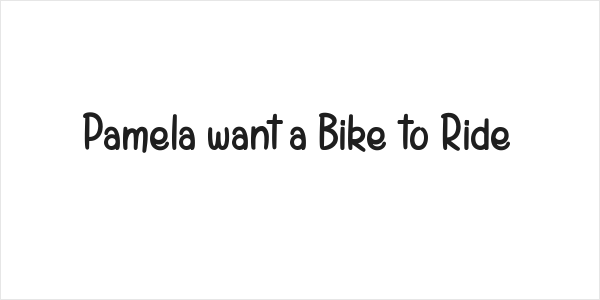 Pamela want a Bike to Ride Logo
