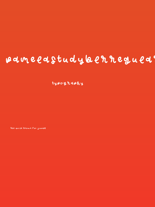 Pamelastudyblrregular Regular Poster