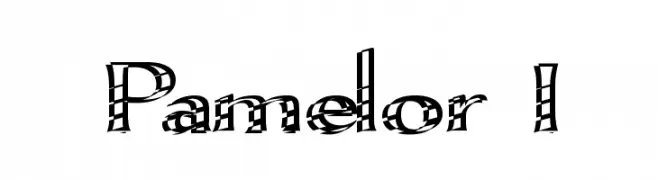 Pamelor I  フリーフォントのダウンロード