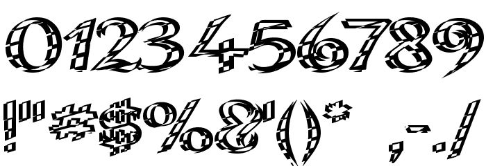 Pamelor I Font OTHER CHARS