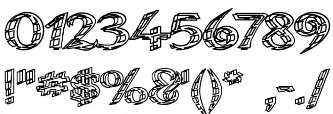 Pamelor II Font OTHER CHARS