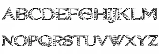 Pamelor II Font Litere mari