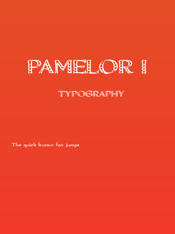 Pamelor I Poster