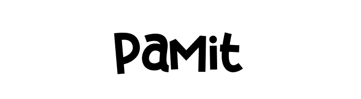 Pamit  免费字体下载