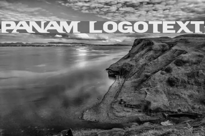 PanAm LogoText फ़ॉन्ट examples