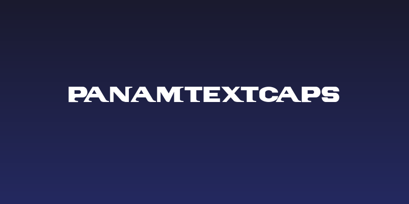 PanAmTextCaps Social Header