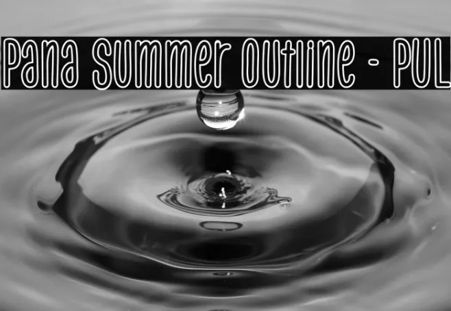 Pana Summer Outline - PUL Example 3