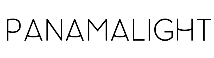 Panama Light Font