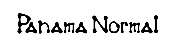 Panama Normal  Descarca Fonturi Gratis