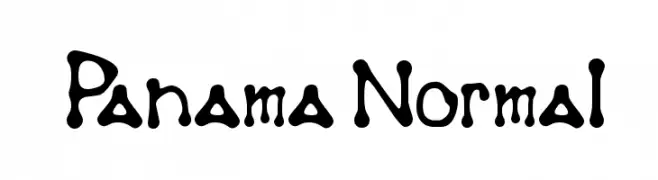 Panama Normal  免费字体下载