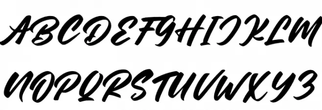 Panama Personal Use Schriftart Groß