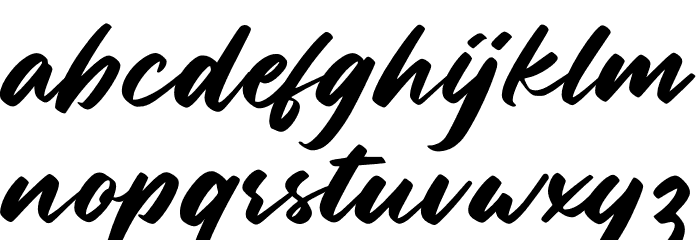 Panama Personal Use Font LOWERCASE