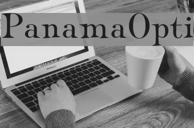 PanamaOpti Font examples
