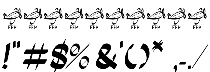 PanamaRoad-Regular Font OTHER CHARS