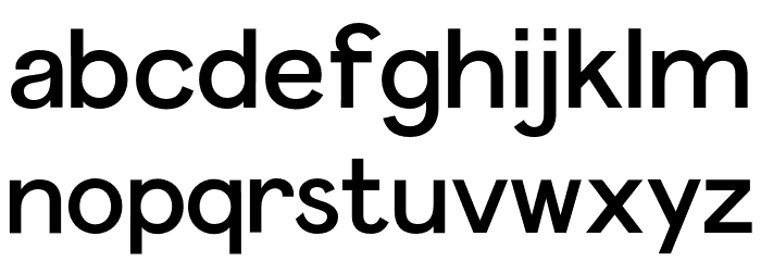 Panamera Font LOWERCASE