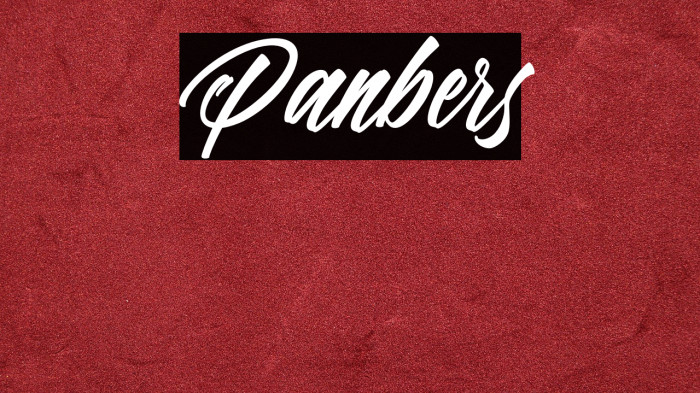 Panbers Example 1