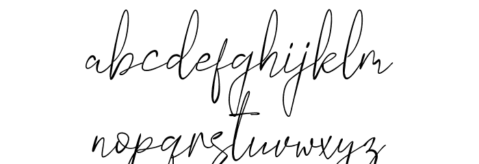 Pancake Batter Demo Font LOWERCASE